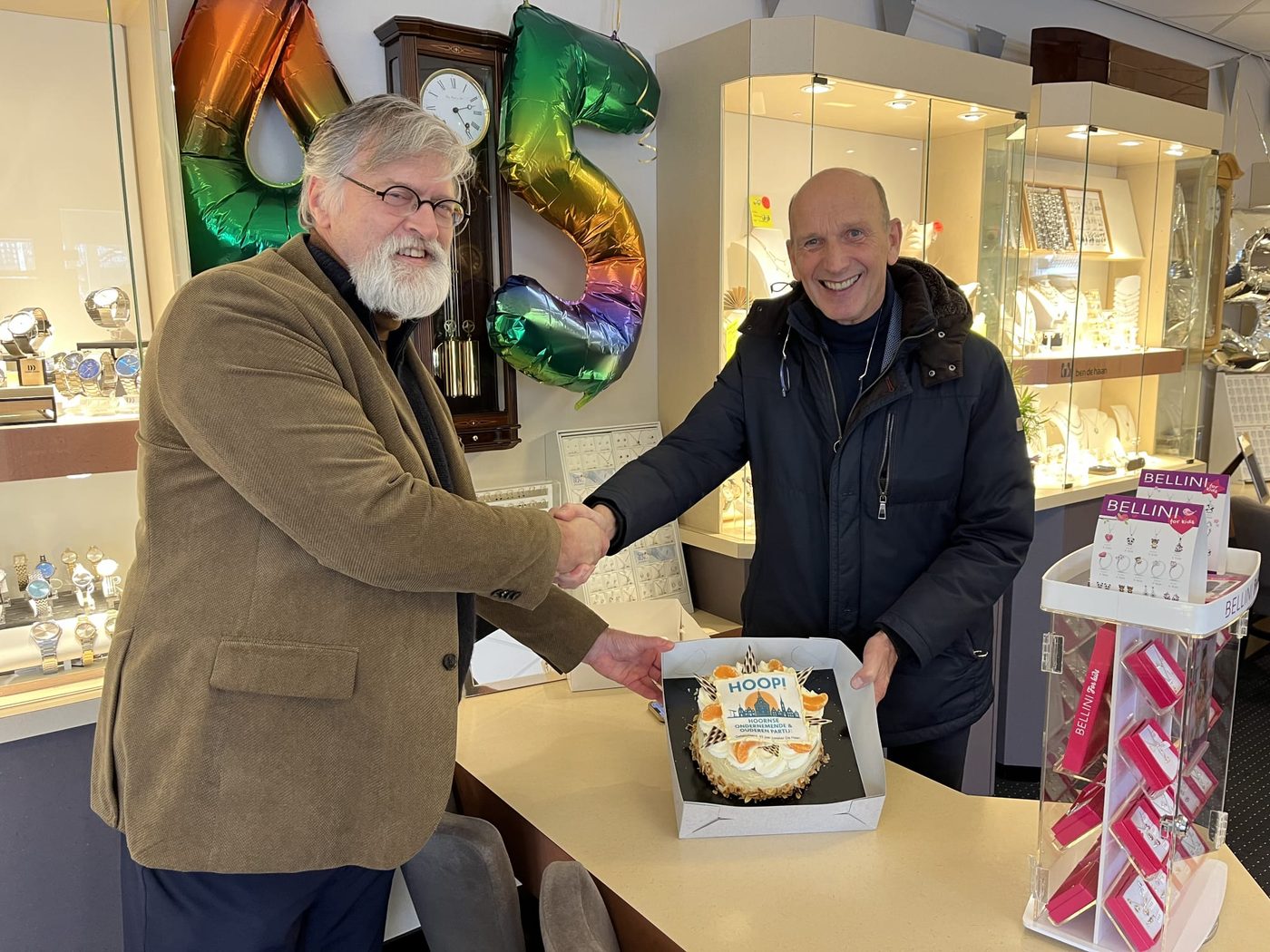 Ben de Haan 45 jaar